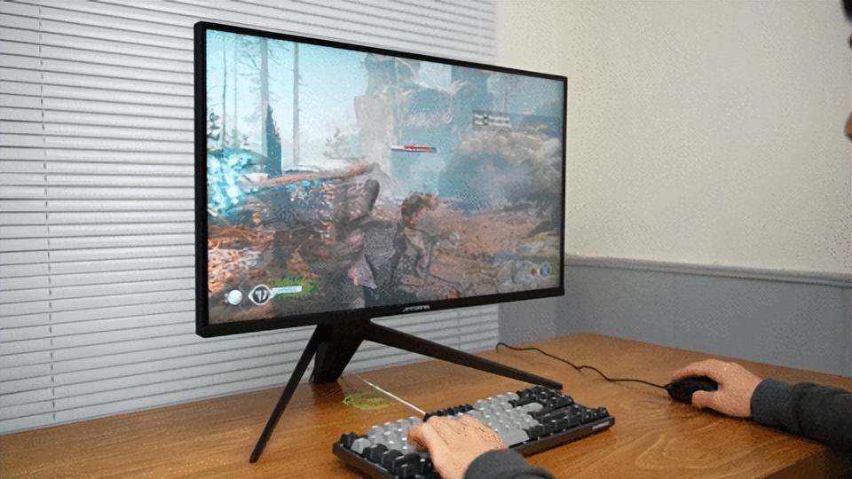 蚂蚁电竞4k144hz显示器评测,蚂蚁电竞m27qk对比爱攻240显示器