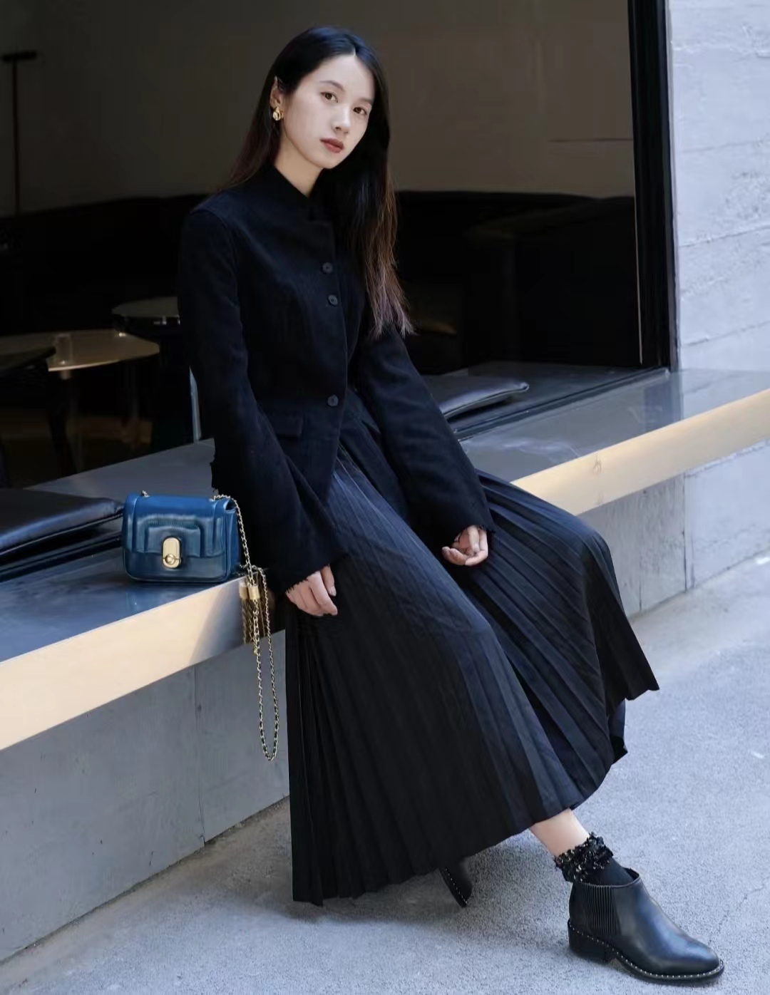 品牌专柜正品高腰显瘦显高半身裙,最时尚最好看显瘦的半身裙