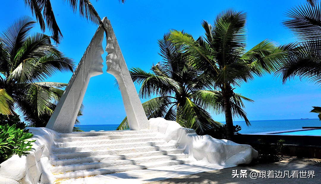 三亚南山大小洞天福地,海南三亚大小洞天风景视频