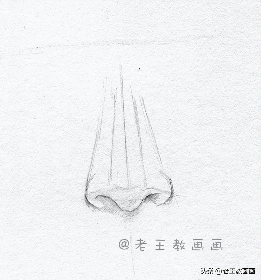 素描五官鼻子的详细画法,素描怎样画鼻子变得又高又挺