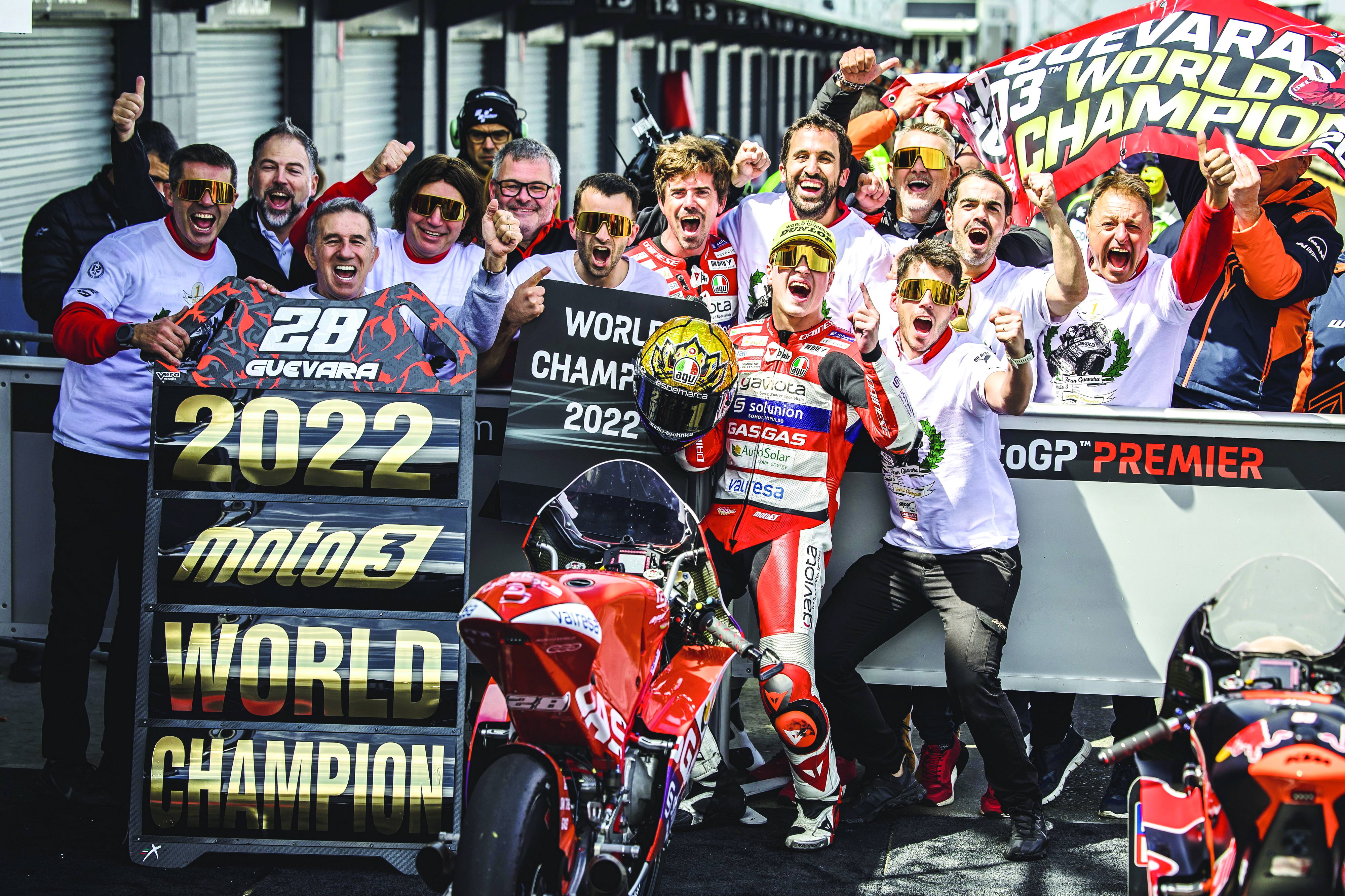 GasGas夺得2022Moto3级别世界冠军