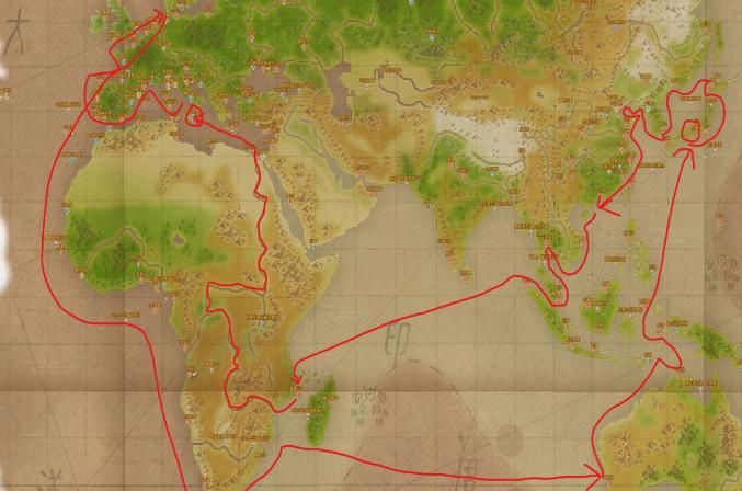 航海日记怎么去波尔多,航海日记亚欧跑商攻略