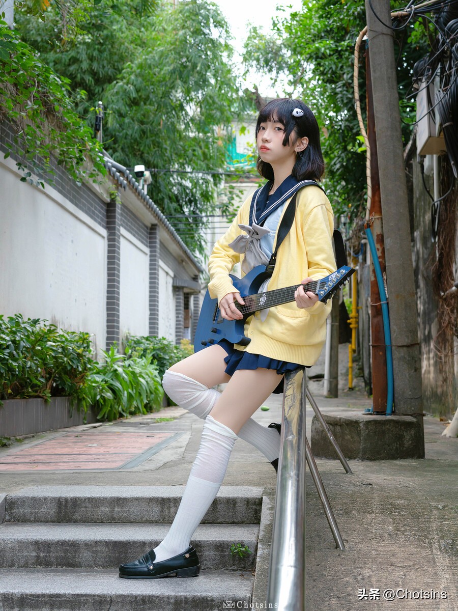 轻音少女电吉他solo教程,轻音少女吉他画法