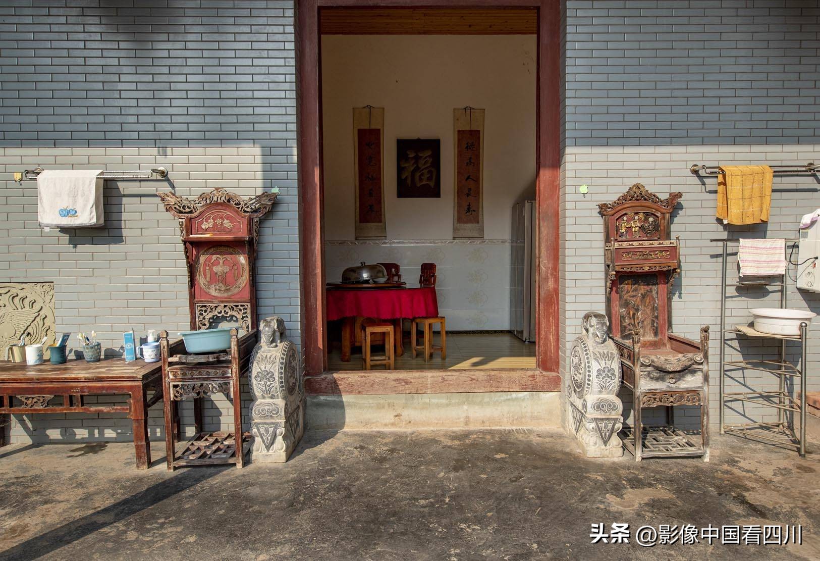 自贡市富顺县舒家村,千年古县富顺民居