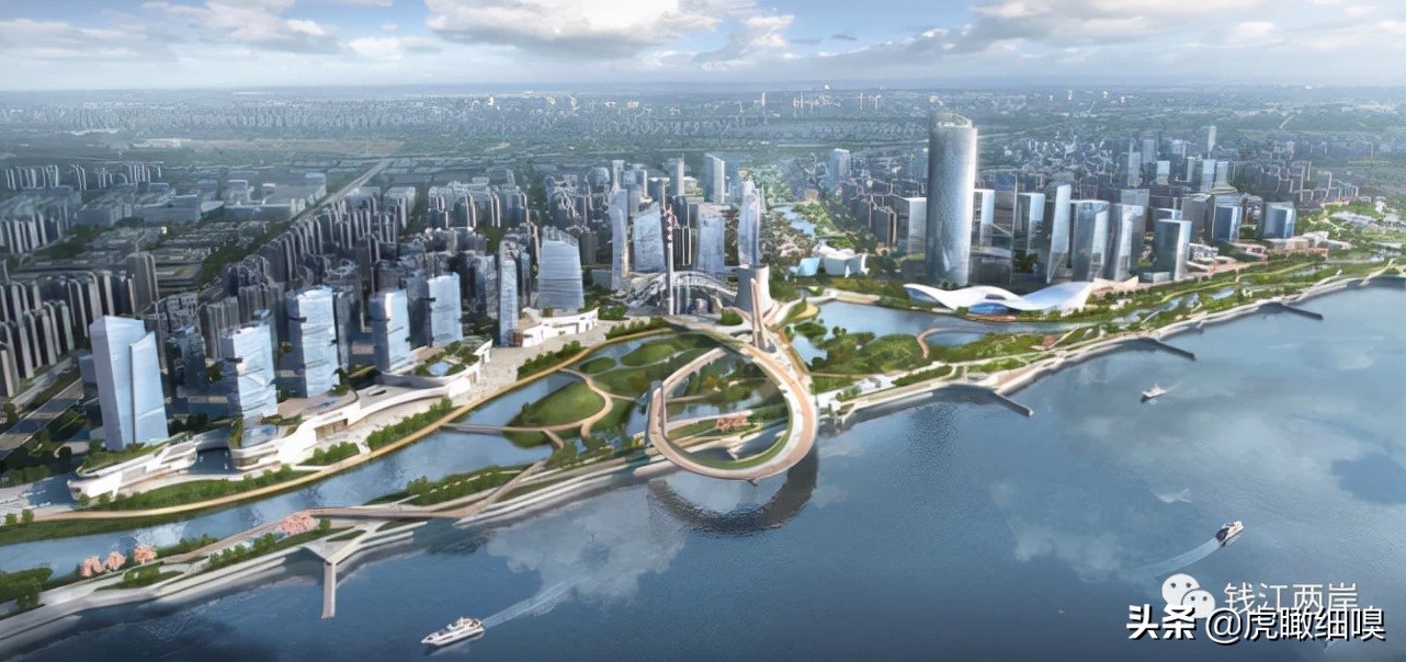 下沙大学城北230米大楼规划,杭州大学城北未来可期