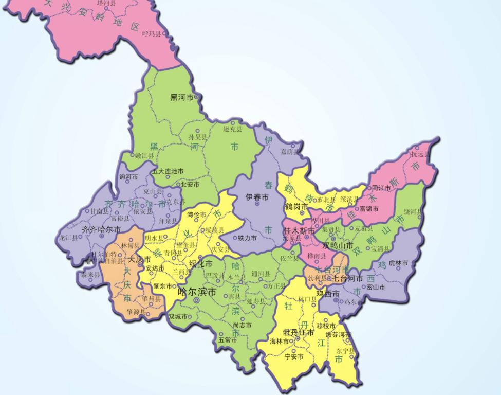 黑龙江未来崛起的三个城市,中央确定黑龙江重点发展的城市