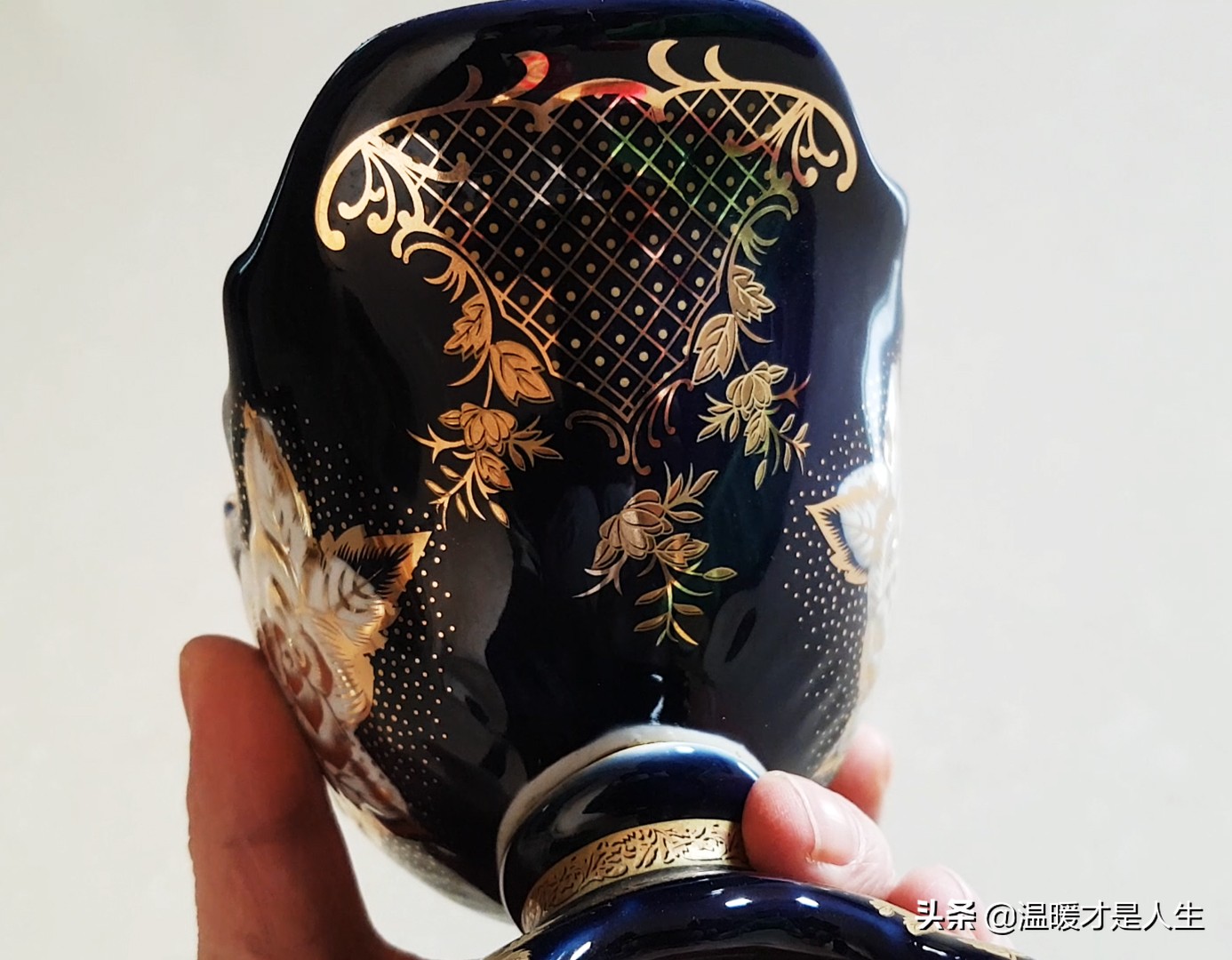 捷克瓷盘,捷克玻璃水果盆