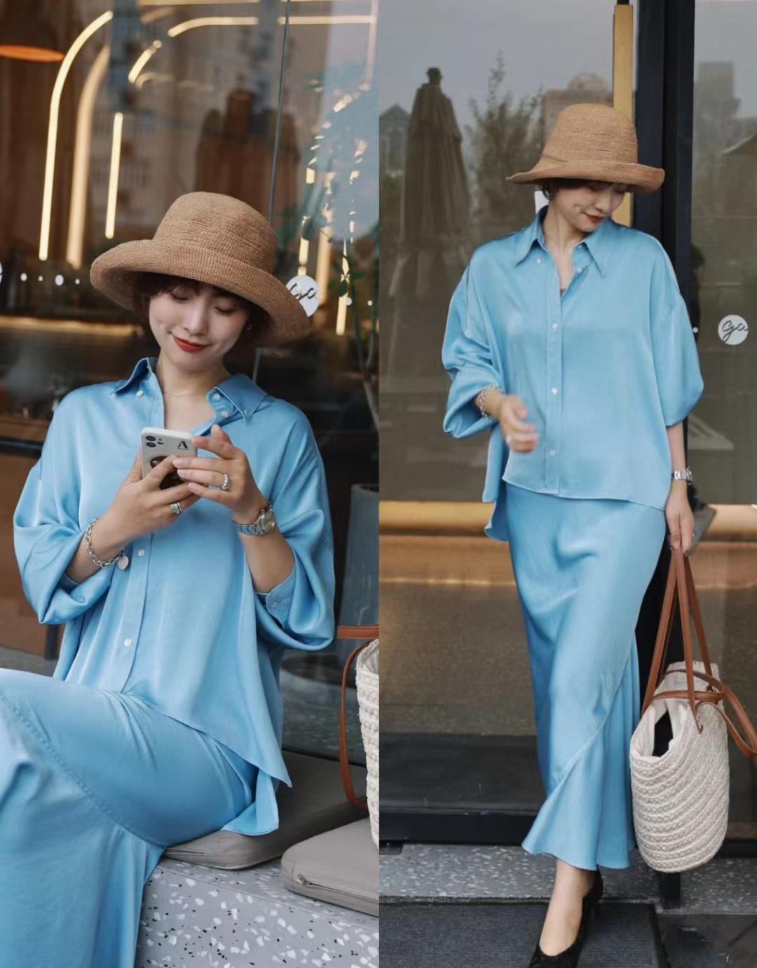 超美黑白色系穿搭教你穿出时尚感,黑白色搭配怎么搭亮色才有高级感