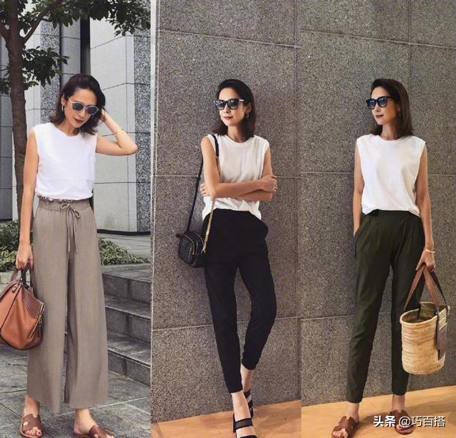 40多岁的女人穿衣尽量别太花哨,中年女性怎么穿衣服才好看