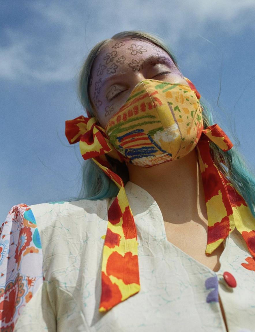 废弃口罩设计,废弃口罩改造成品高颜值