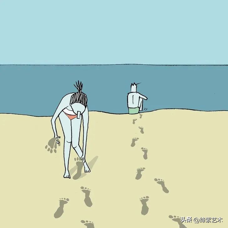 15幅极简插画，画出一个有趣的世界，既抽象又真实