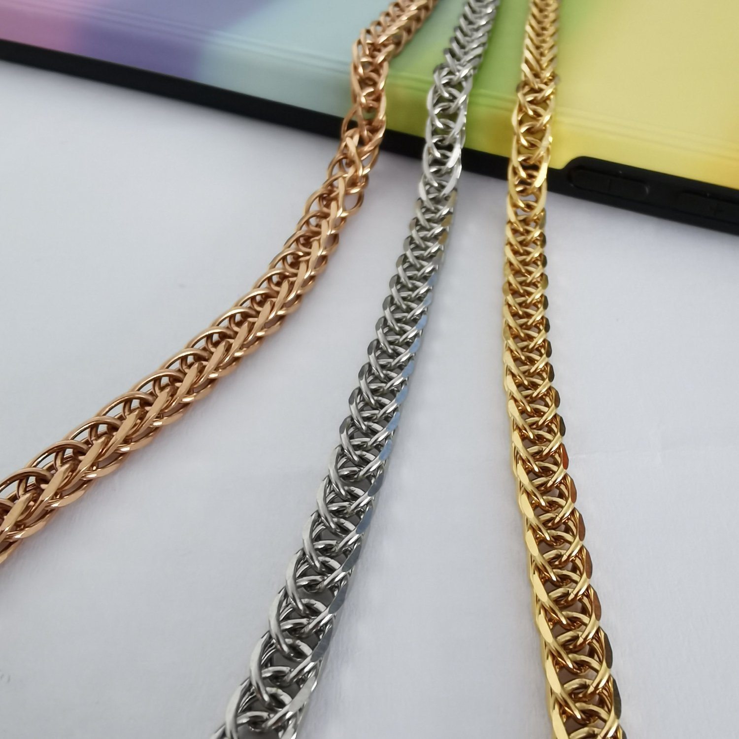 肖邦链和o字链佩戴效果,肖邦链和o字链搭配寓意