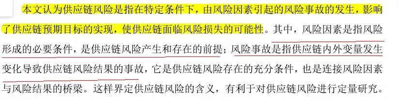 圈圈学论文9——B2C电子商务企业供应链风险预警研究