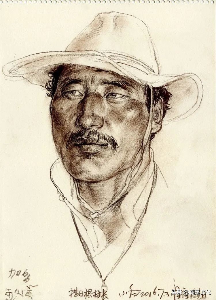 天津美院教授于小冬速写,于小冬美院速写图文