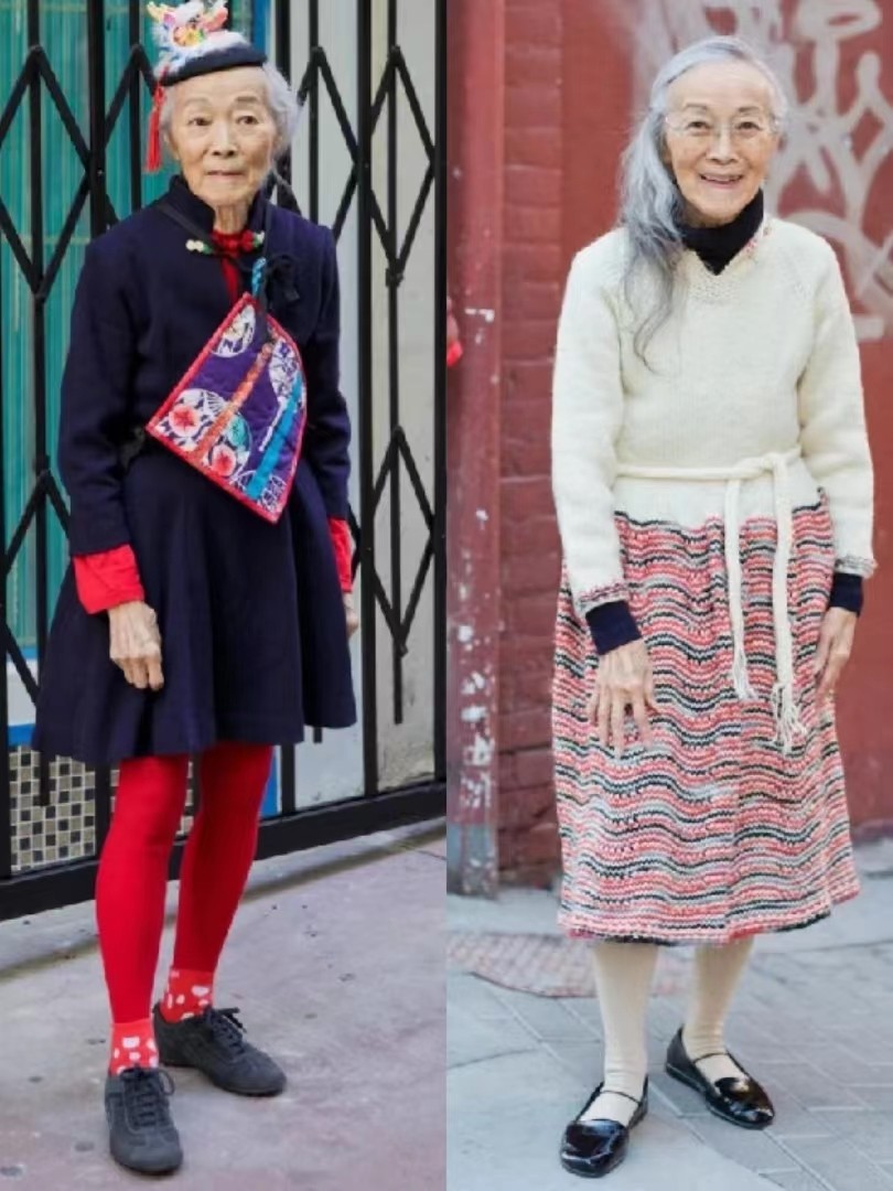 有气质的老年人穿衣打扮,老年人穿衣与年轻人的穿衣