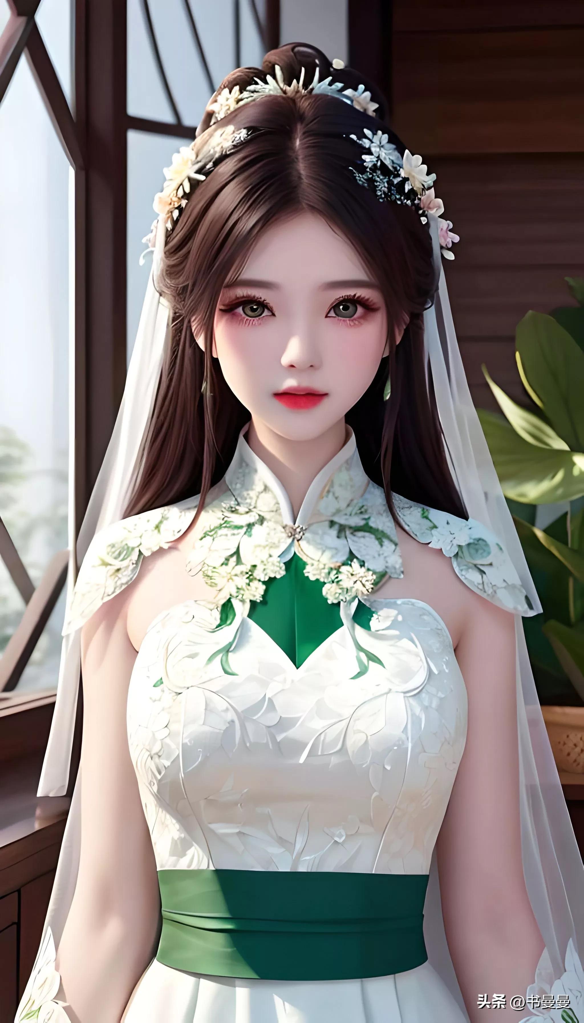 ai绘画古风少女插画壁纸欣赏,ai绘画国风美女