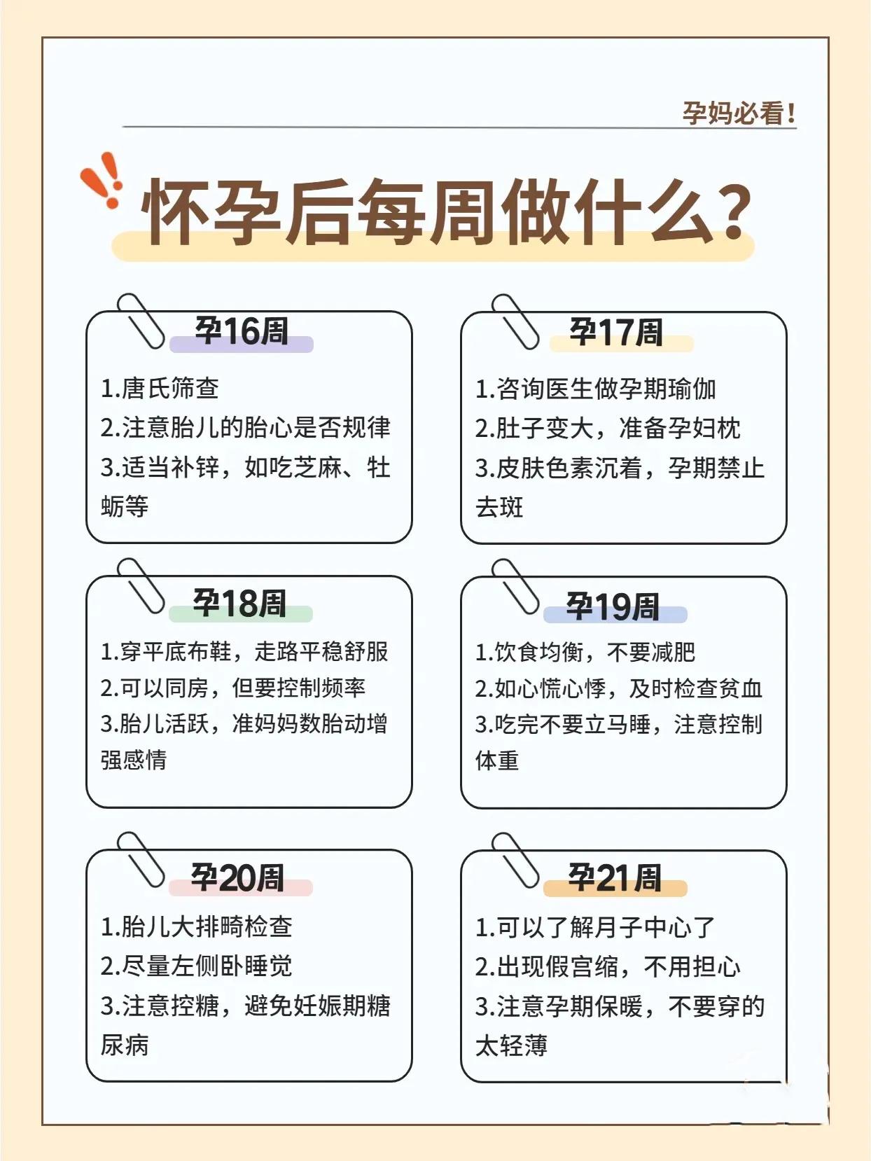 怀孕后每个月要做什么,怀孕后三个月注意事项及禁忌