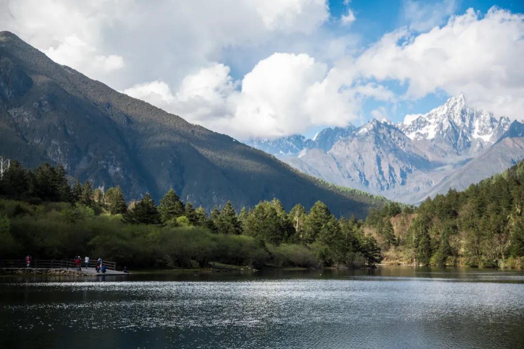 现在的木格措风景,川西高原木格措旅游