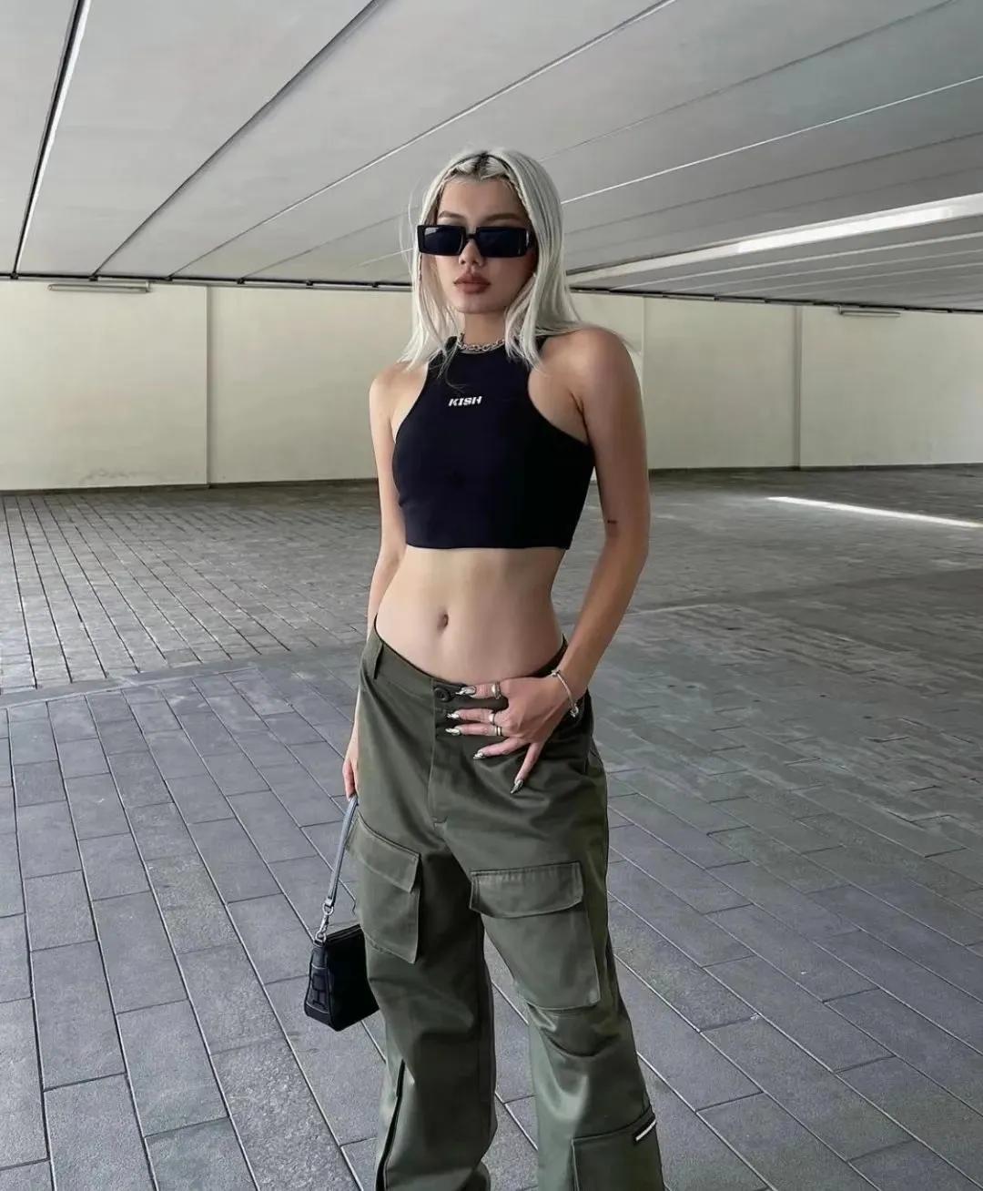 小个子梨形大腿粗工装裤子,pdd梨形胖mm显瘦工装裤子推荐