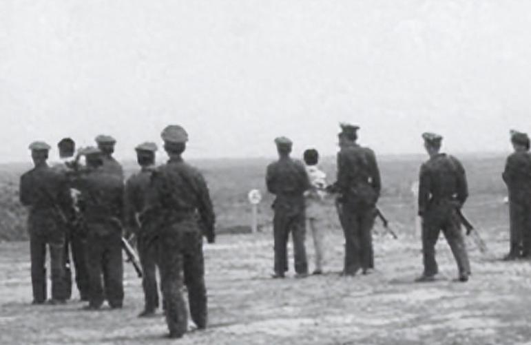 广西一犯人被枪决,广西一罪犯被押往刑场枪决