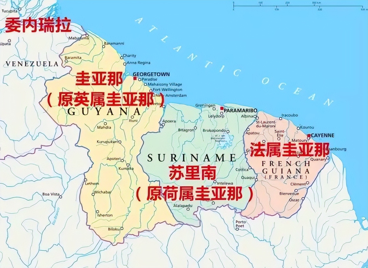 苏里南殖民地,苏里南反向殖民