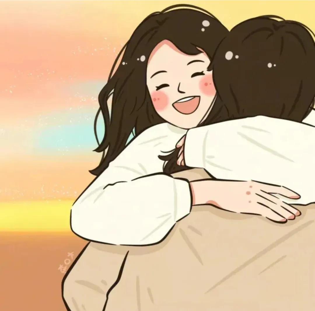 情侣头像阳光明媚五彩缤纷,阳光朝气的情侣头像