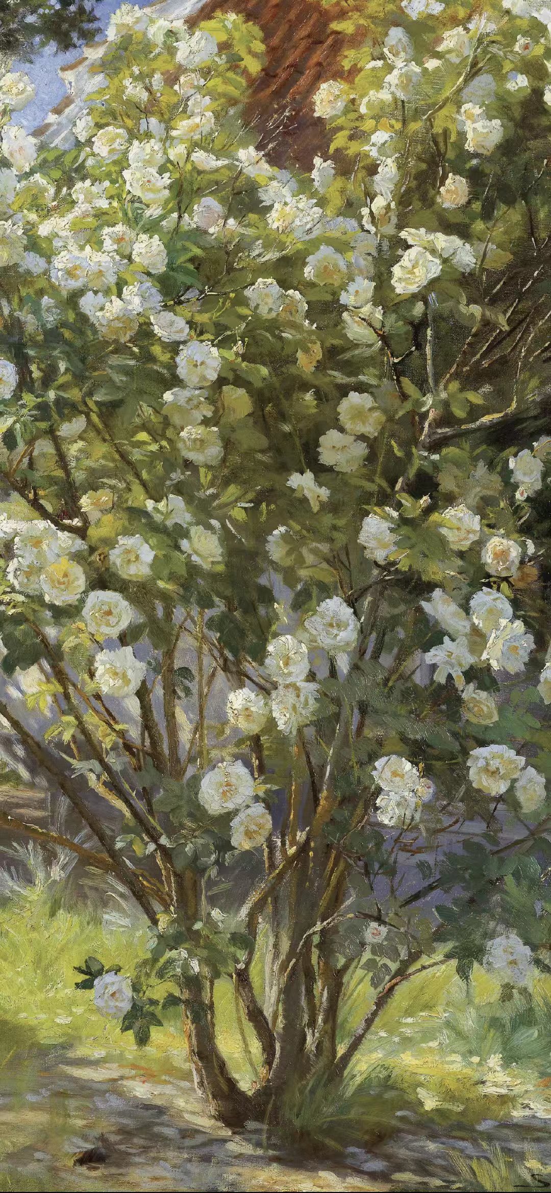 图片壁纸油画风景,高清壁纸全屏无水印油画