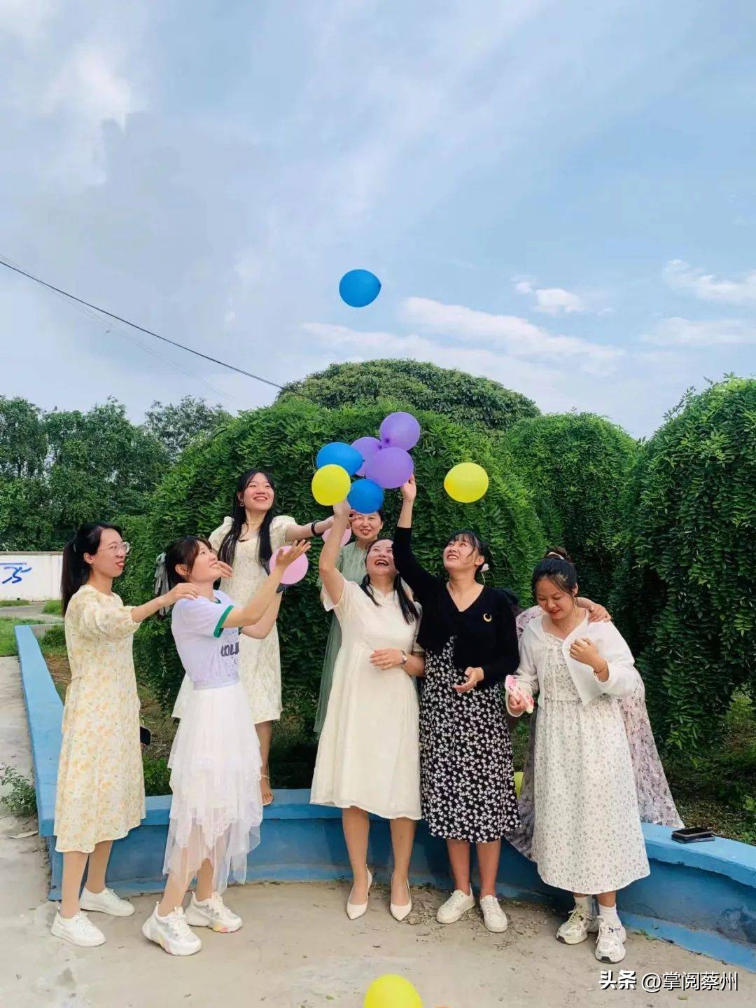 汝南县教育系统载歌载舞，庆祝孩子们的节日！