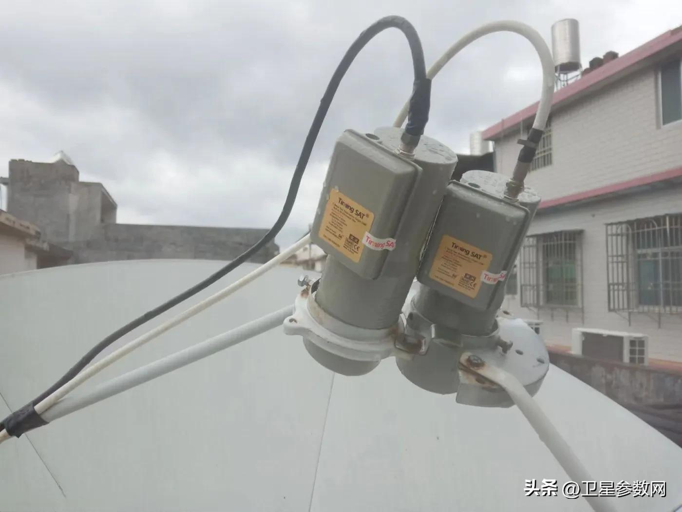 中星6d卫星方位和参数,中星6b卫星在哪个方向