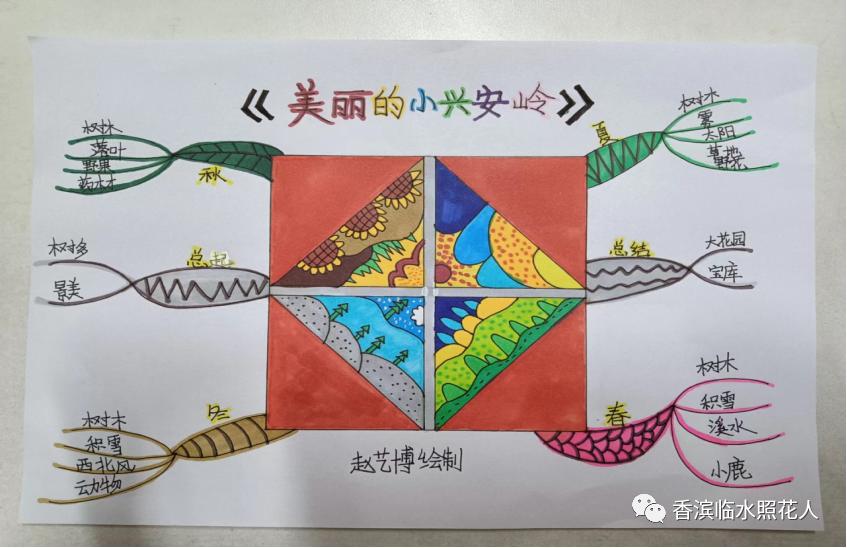 教你用思维导图学语文,语文思维导图20课小兴安岭