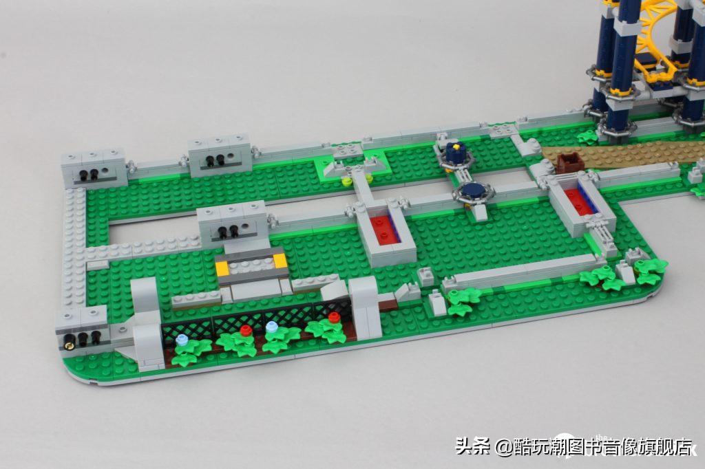 乐高翻滚过山车开箱并拼装,乐高过山车10303开箱