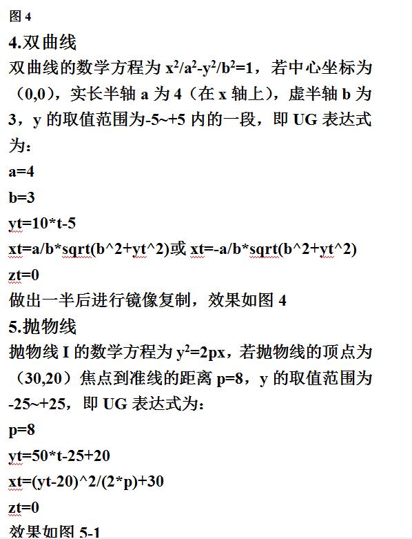 最全ug曲线表达式大全,如何理解ug规律曲线的方程表达式