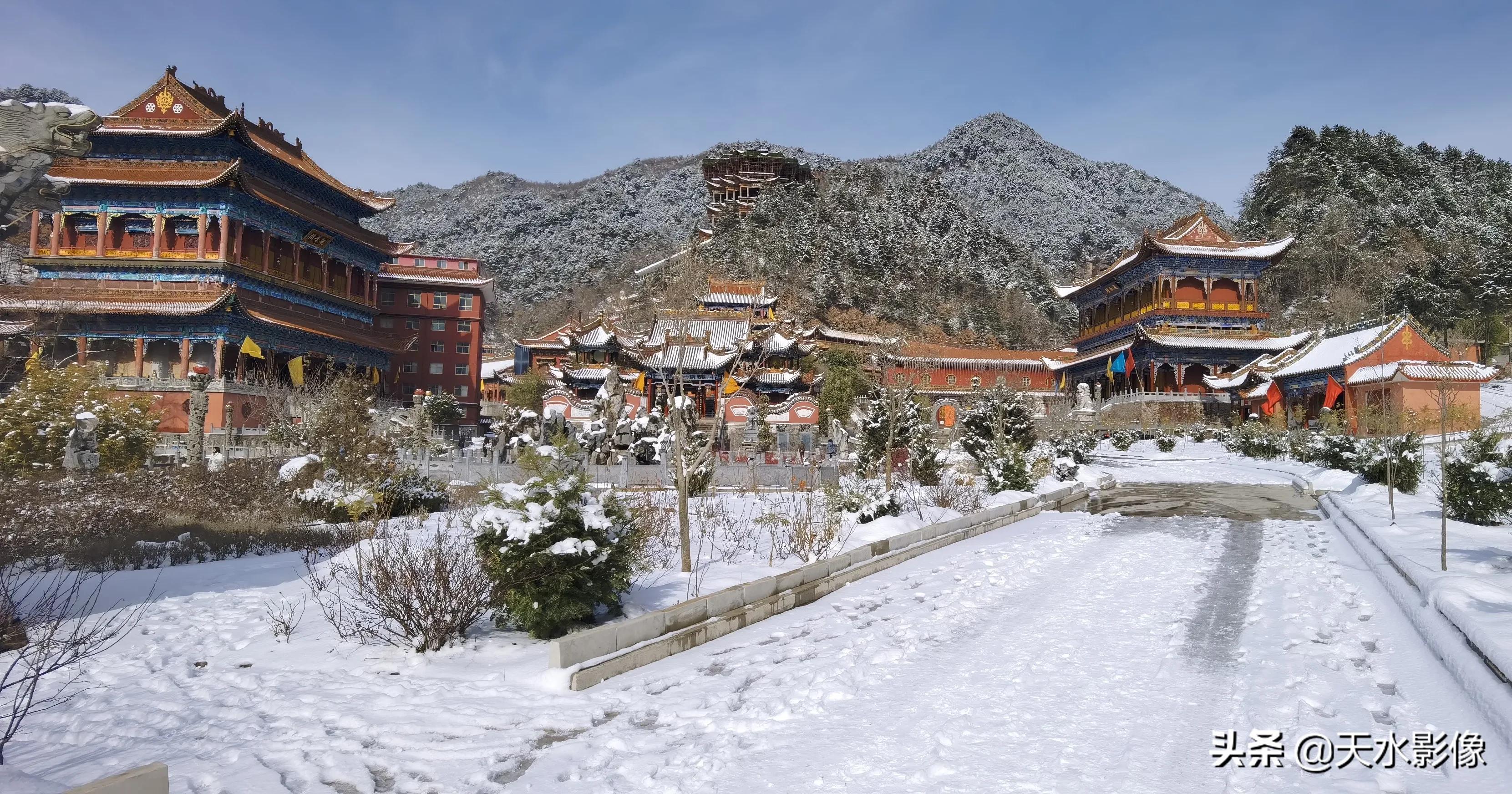雪中净土寺,雪落净土寺