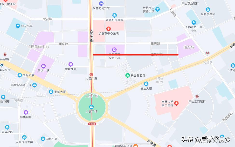 长春红旗街再添新商业,长春将再添一条商业步行街