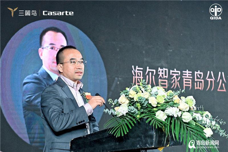 卡萨帝三翼鸟展台照片,卡萨帝三翼鸟logo