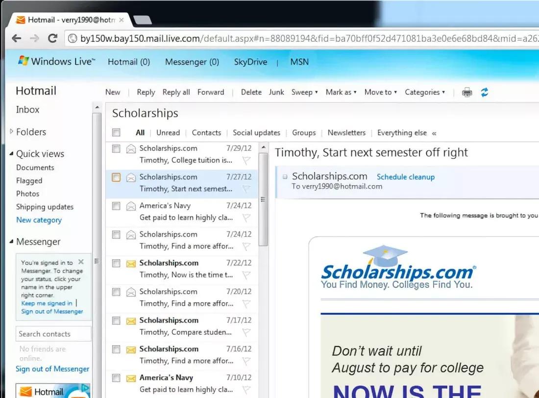 hot发展史,hotmail现在还有吗