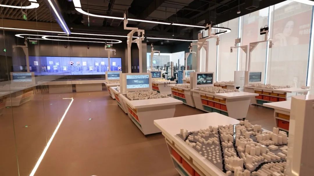 沉浸式城市沙盘视频,上海城市规划展示馆特色