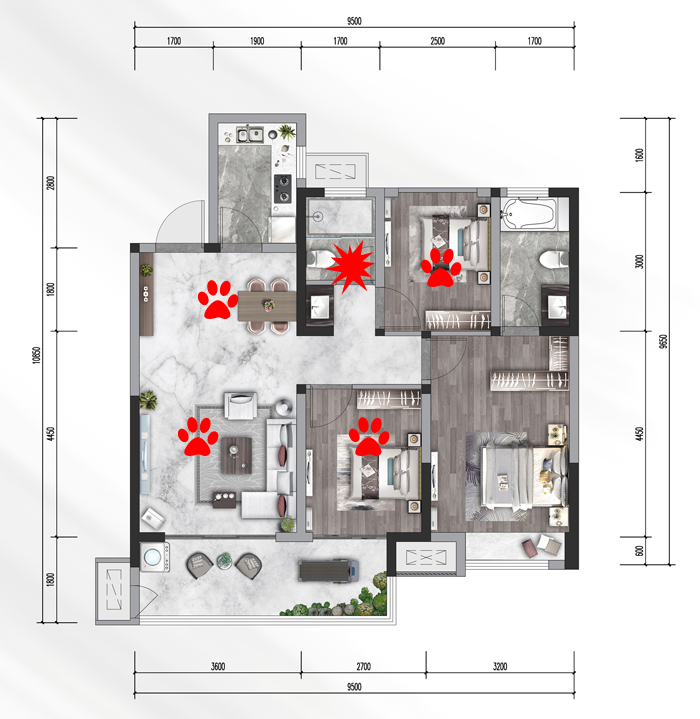 汉中荣盛滨江悦府21号楼的户型图,好房推荐荣盛海景公寓