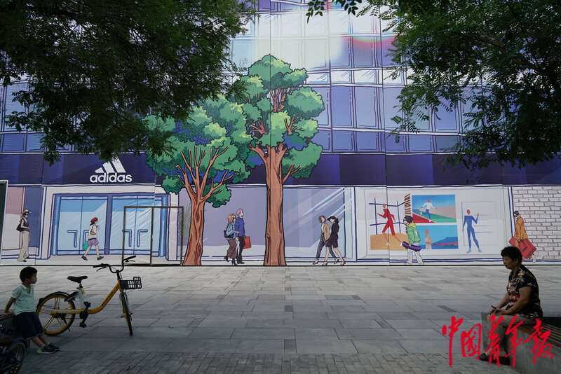 直击疫情后的北京三里屯,实拍疫情下的北京三里屯街上