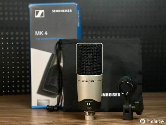森海塞尔mk4电容录音直播麦克风,直播监听耳机森海塞尔ie400