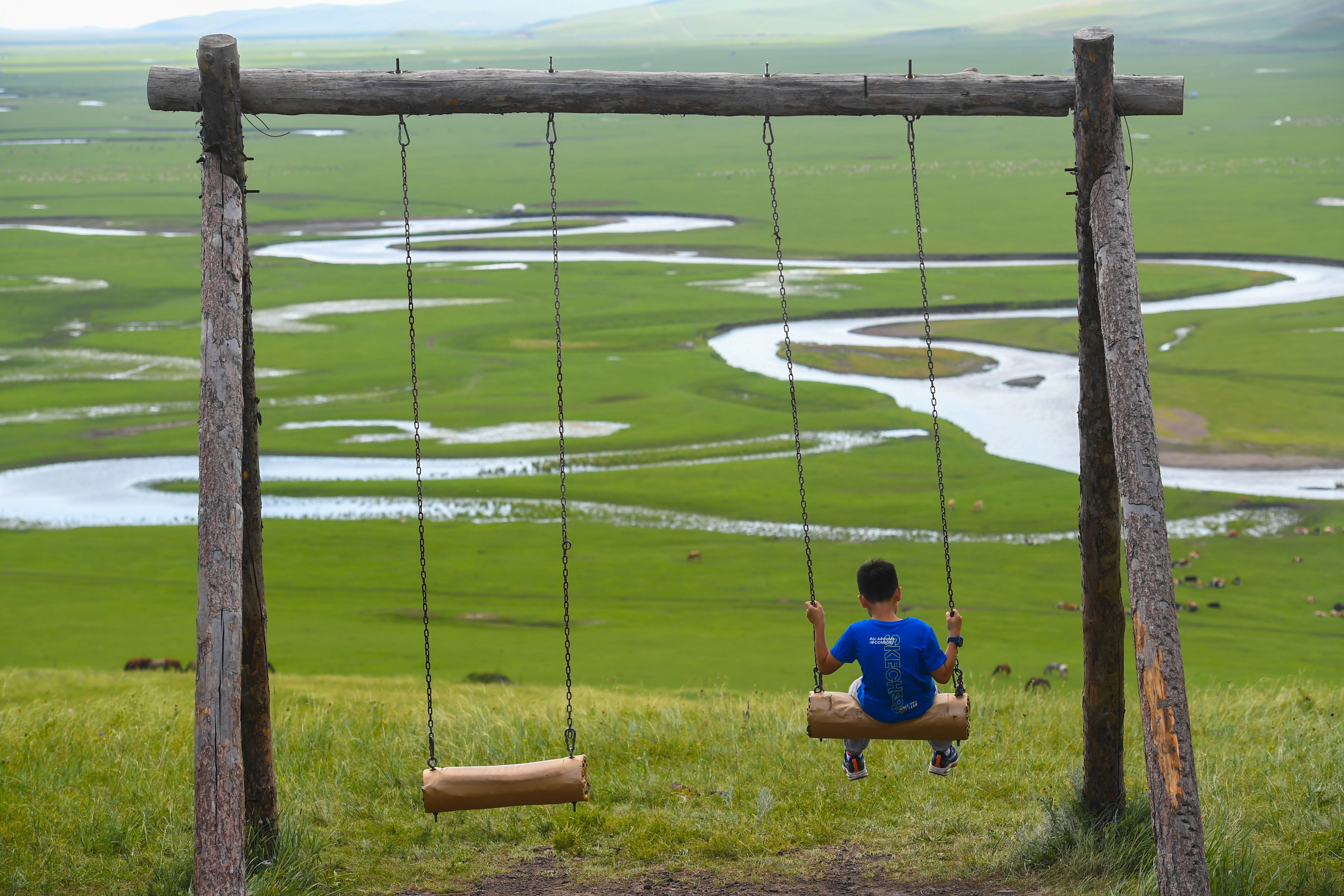 美丽中国草原,呼伦贝尔大美草原