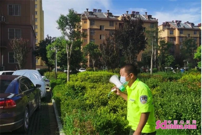 菏泽市成武县文亭街道：*党**建引领物业企业有序参与核酸检测工作