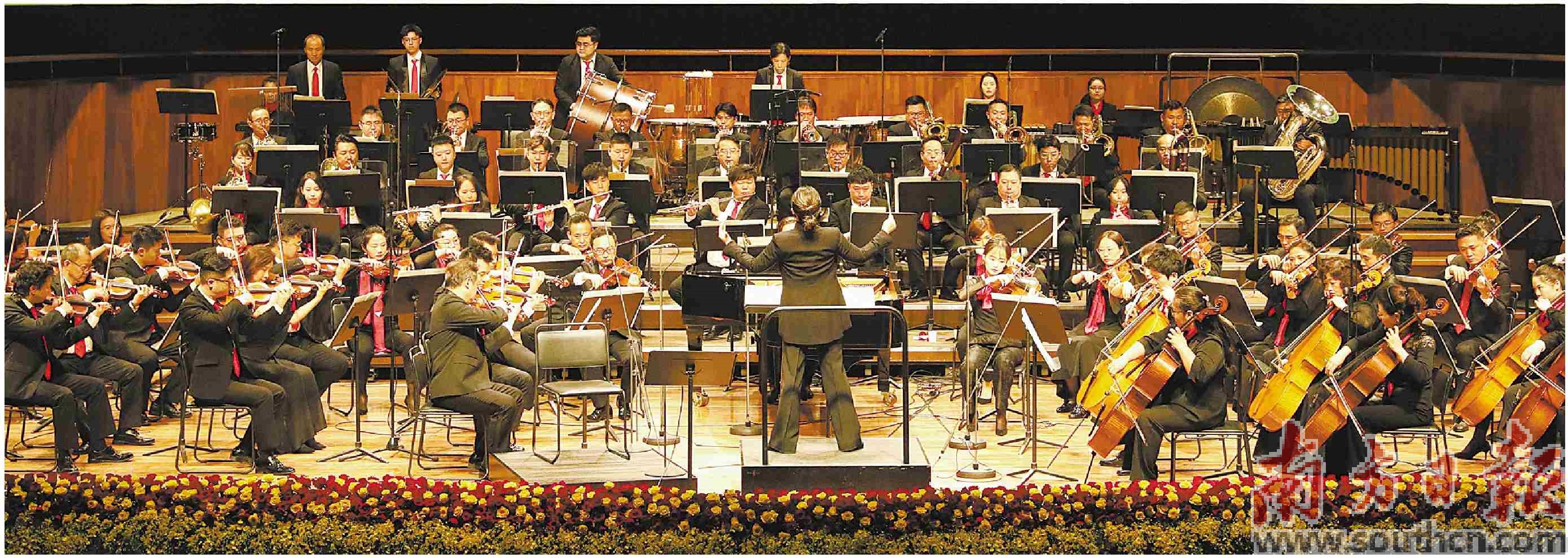 大湾区音乐会歌曲集锦,大湾区交响乐团演奏震撼音乐
