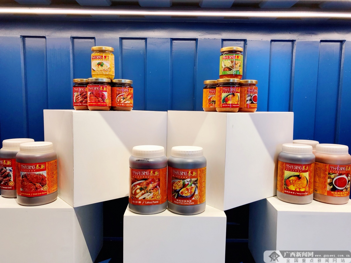 实拍中国东盟博览会,中国东盟商品