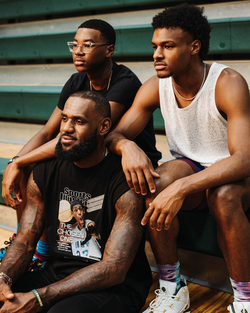 詹姆斯儿子布朗尼被签约,布朗尼签约nike图片