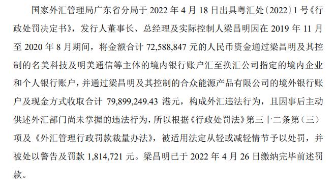 “太平绅士”梁昌明因外汇违法遭深交所问询，搬出三位法学专家做回复