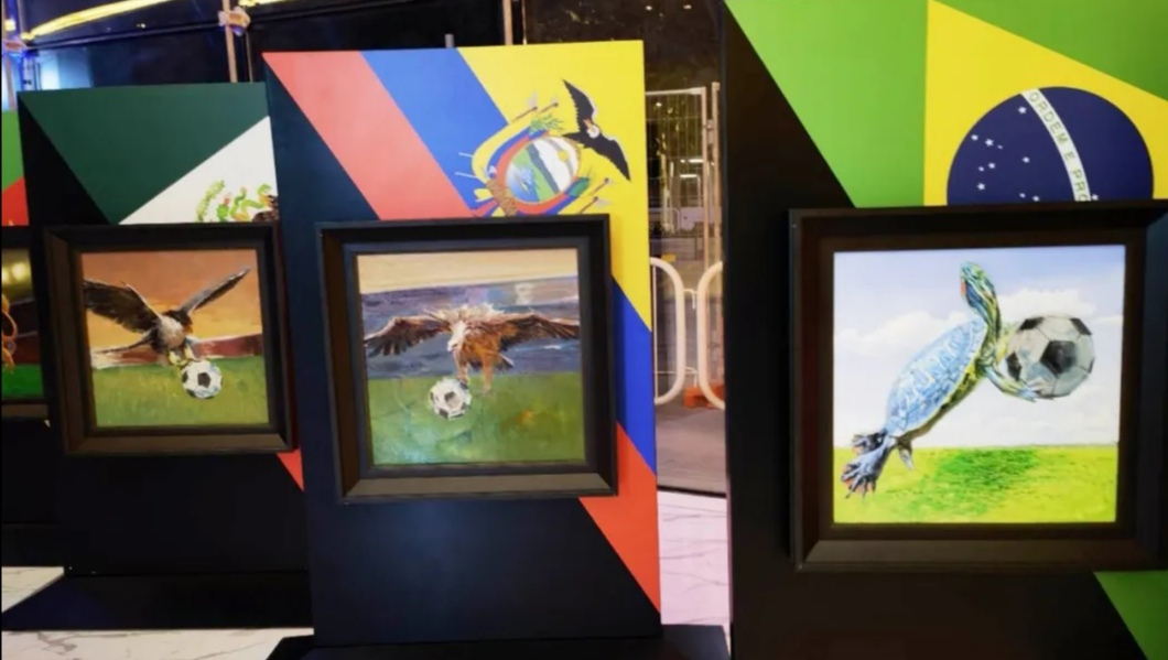 2022年卡塔尔世界杯赛开幕式,卡塔尔世界杯画展