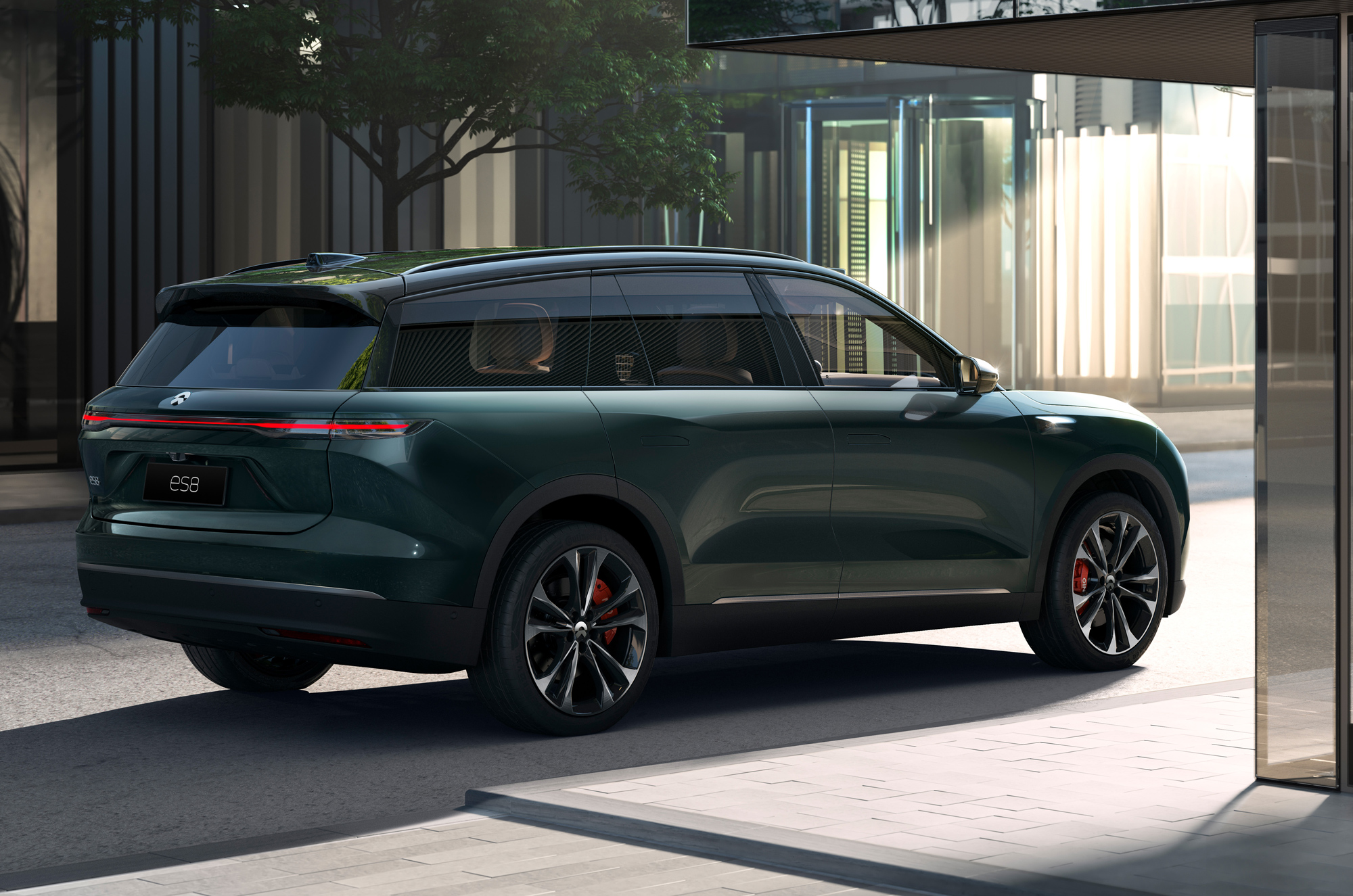 蔚来es8新一代几何大灯,新一代蔚来es8音响