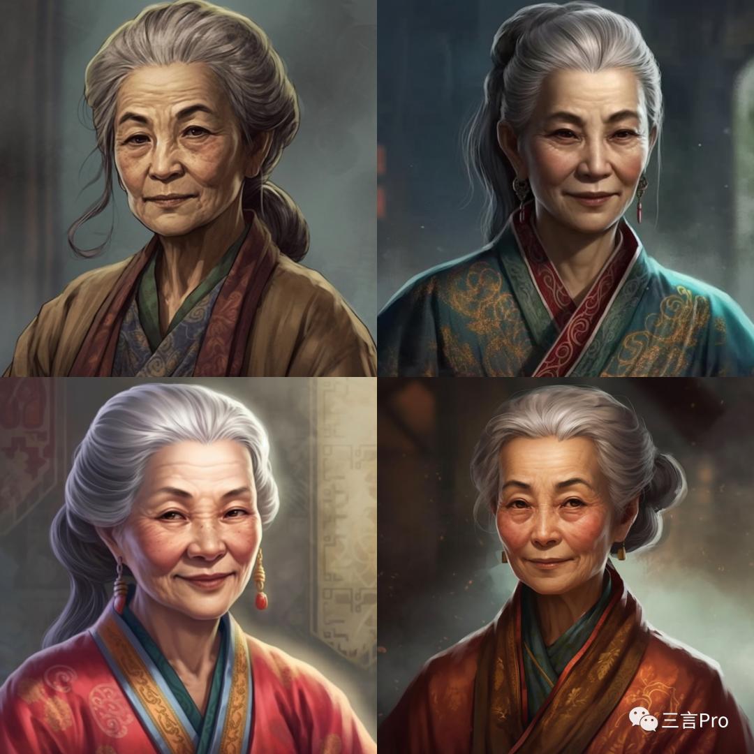 效果惊人！我们用Midjourney生成了四大名著里的23个经典人物画像