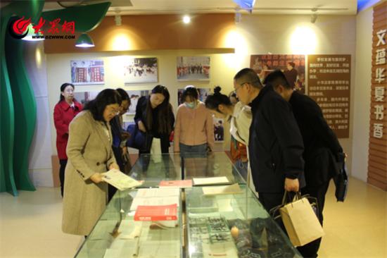 临朐南苑小学和临朐第一实验小学,县教育考察团来我校